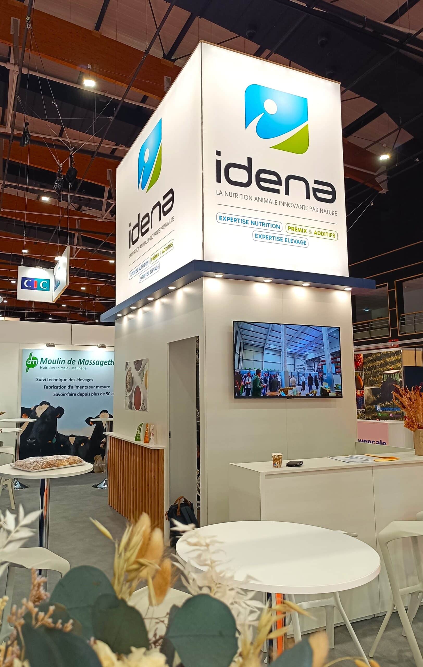 IDENA at the Sommet de l'Elevage trade fair in Clermont-Ferrand